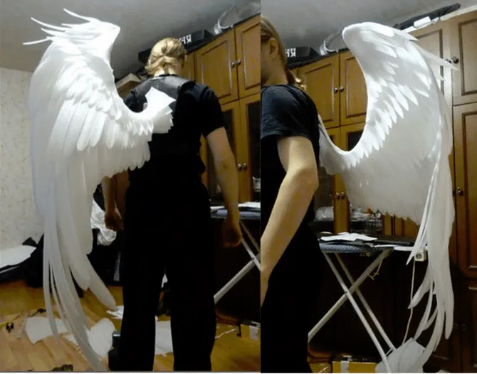 HAZLO TÚ MISMO, ALAS DE ÁNGEL PARA COSPLAY! | dream clowd HAZLO TÚ MISMO, ALAS DE ÁNGEL PARA COSPLAY! | dream clowd