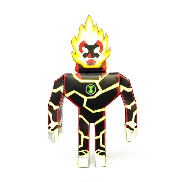 Heatblast #papertoy #ben10 #cartoonnetwork #heatblast #pap… | Flickr