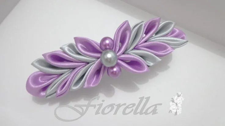 Hebilla con mariposa y ramillete | Flores Kanzashi | Pinterest Hebilla con mariposa y ramillete | Flores Kanzashi | Pinterest