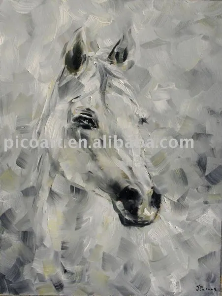 Hechos a mano de los animales pintura al óleo ( caballo )-Pintura ... Hechos a mano de los animales pintura al óleo ( caballo )-Pintura ...