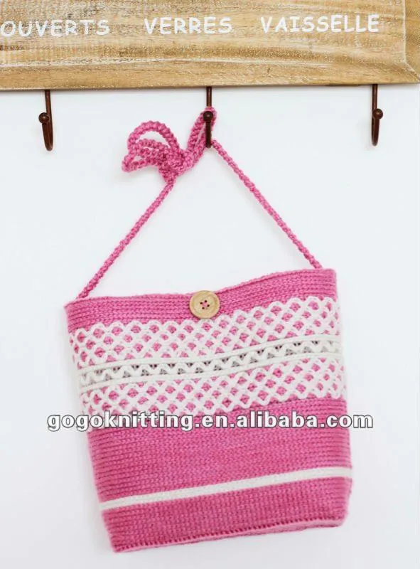 Hechos a mano de los bolsos de ganchillo-Artesanía Artificial ... Hechos a mano de los bolsos de ganchillo-Artesanía Artificial ...
