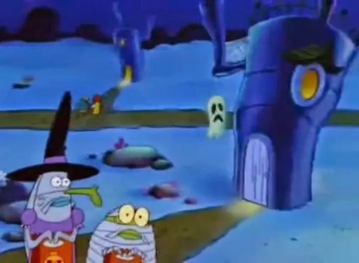 Hedonista♥Electrico: Halloween Review Series: Bob Esponja~Noche ...