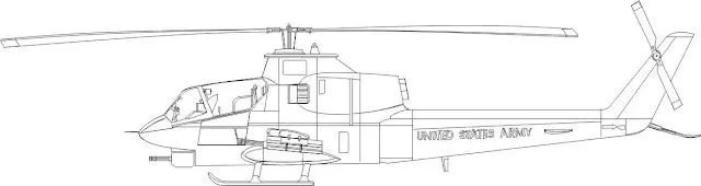 helicóptero Chopper para colorear, imagen gratis para descargar ...