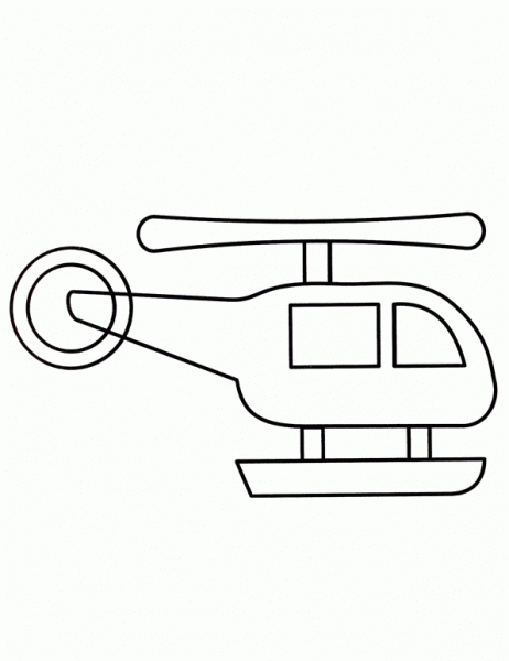 helicoptero | Dibujos y juegos, para pintar y colorear