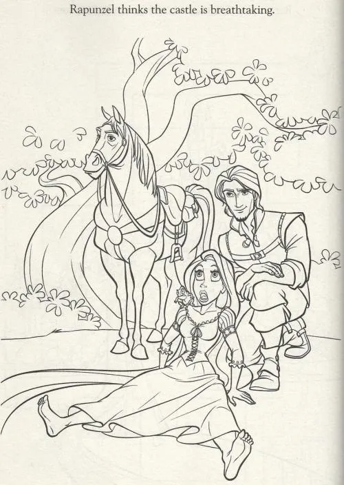 Hell Yeah Tangled, Page From Tangled Coloring Book. (Guys, going to... Hell Yeah Tangled, Page From Tangled Coloring Book. (Guys, going to...