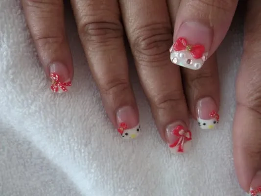 Hello Kitty 3D Nail Art | Yelp Hello Kitty 3D Nail Art | Yelp