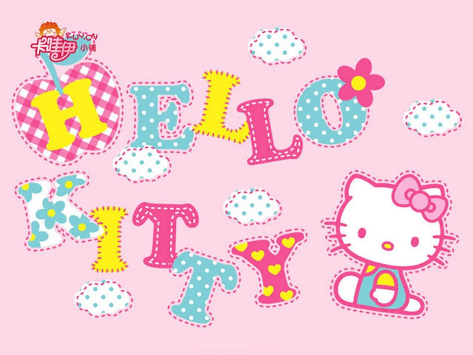 Hello Kitty en acción!!!!: Fondos de escritorio de Hello Kitty