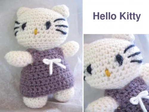 Hello Kitty Au Crochet