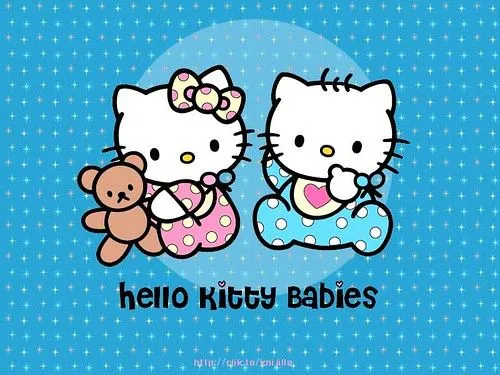 Hello Kitty Babies - Wallpaper | Flickr - Photo Sharing!