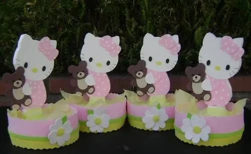 Hello Kitty Baby Shower Centerpieces | Centerpieces &amp; Props ...