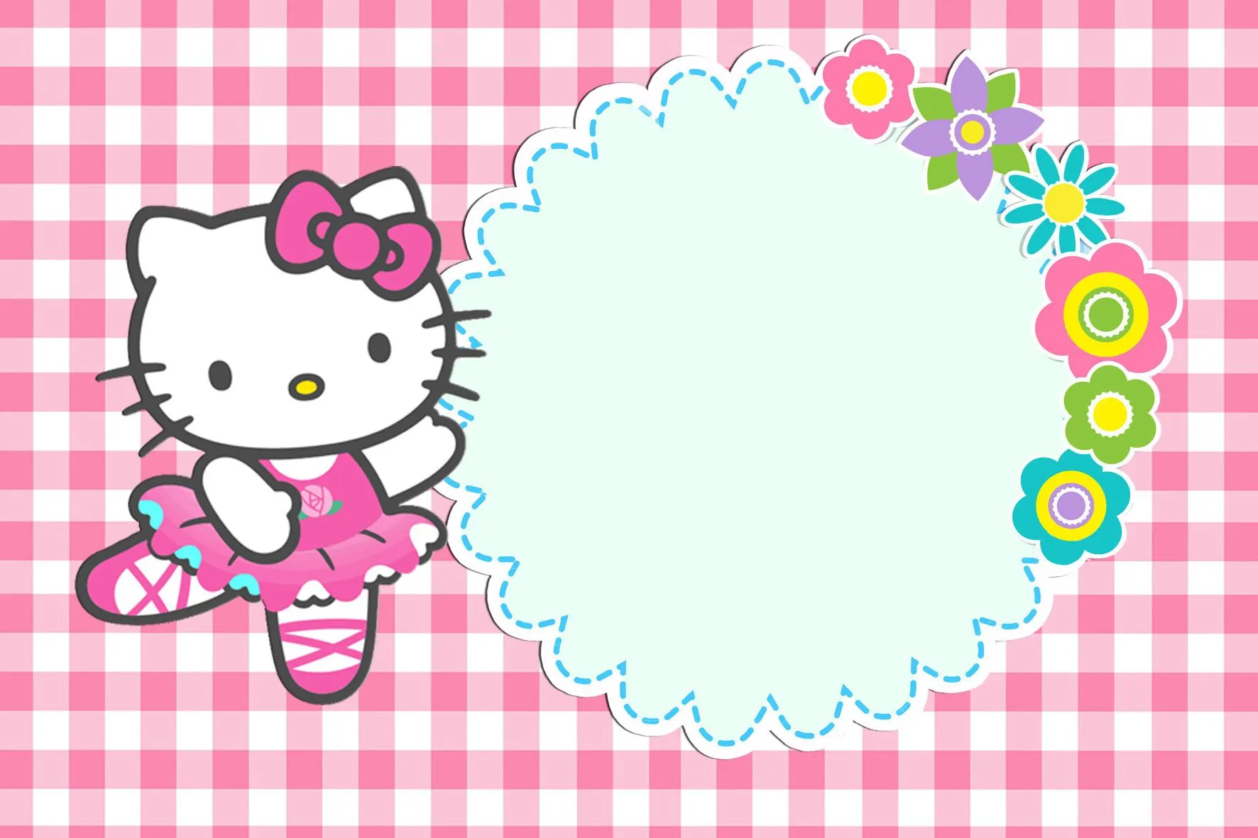 Hello Kitty Bailarina - Arte Digital | Bamboo Web Art | Elo7 Hello Kitty Bailarina - Arte Digital | Bamboo Web Art | Elo7