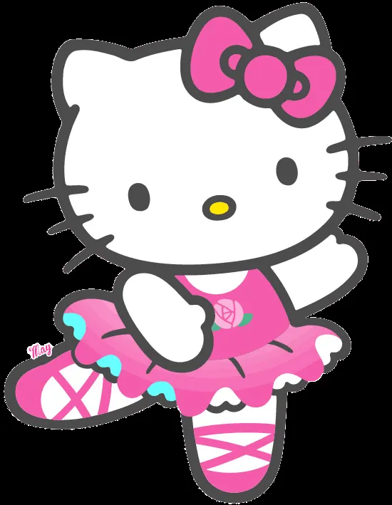 Hello Kitty Ballet :3 en PNG by ~DesignsMay on deviantART