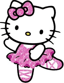 Hello Kitty Ballerina :: Glitter Graphics :: MyNiceProfile.