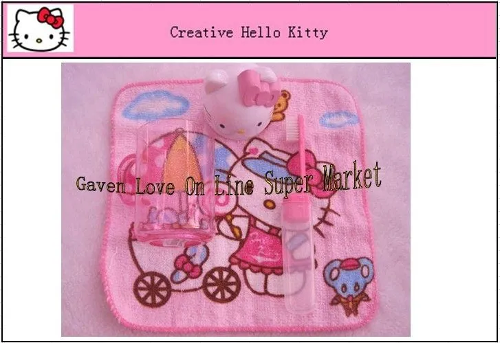 Hello kitty tres cosas de cada conjunto de color rosa de color de ... Hello kitty tres cosas de cada conjunto de color rosa de color de ...