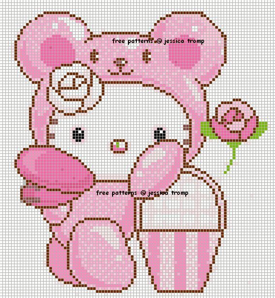 Hello Kitty Cross Stitch Chart | crossstitch | Pinterest Hello Kitty Cross Stitch Chart | crossstitch | Pinterest