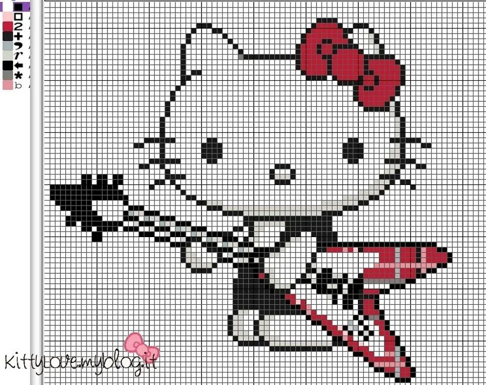 hello kitty cruz | Aprender manualidades es facilisimo.