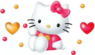 hello kitty enamorada
