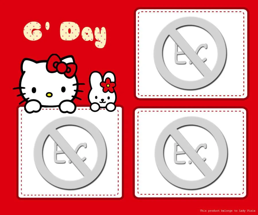 Hello Kitty Frames by ArlineCalme on DeviantArt