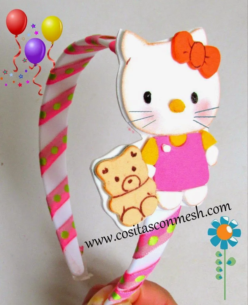 Cómo hacer hello kitty en Goma eva ~ cositasconmesh Cómo hacer hello kitty en Goma eva ~ cositasconmesh