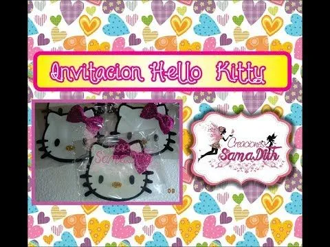 Hello Kitty en goma eva - Youtube Downloader mp3
