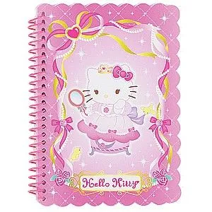 Hello Kitty Notizbuch Spirale Princess McKitty.ch für Hello Kitty ...