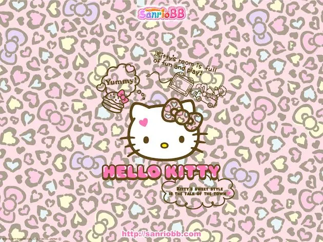 Hello Kitty wallpapers leopardo - Imagui