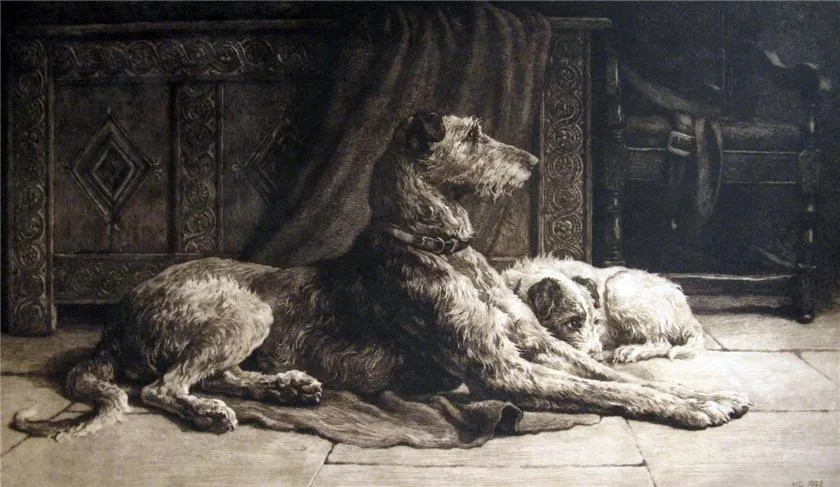 Herbert Dicksee - Taringa!