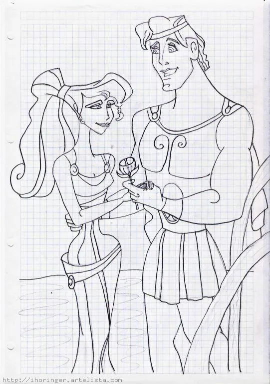 Hércules - Disney Inma Horinger - Artelista.com Hércules - Disney Inma Horinger - Artelista.com
