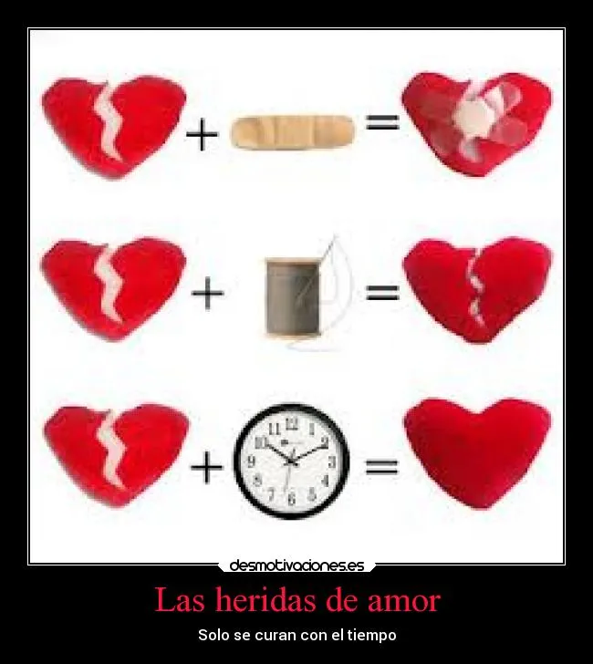 Las heridas de amor | Desmotivaciones