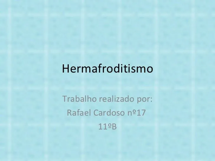 Hermafroditismo