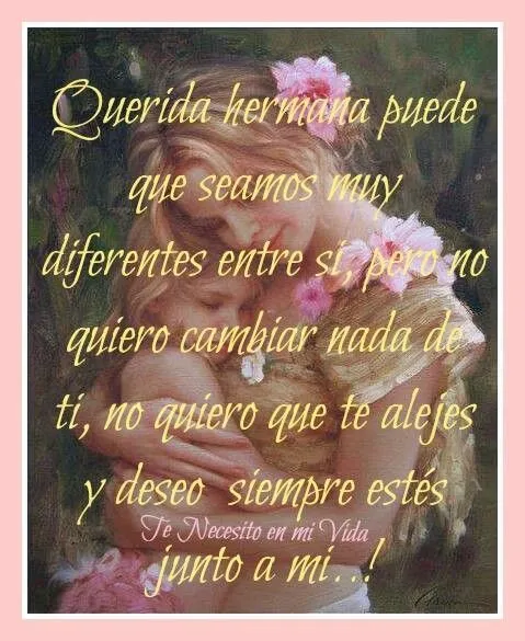 Para mi hermana | frases de éxito y motivación | Pinterest