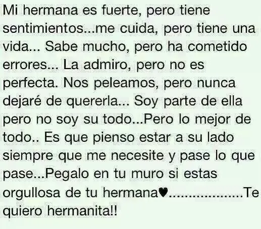hermanas #sisters #familia #amor #frases | Inspiring Quotes ...