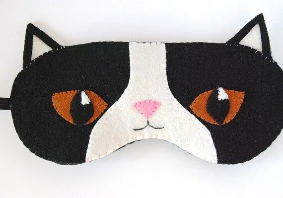 Hermano gato gruñón Pokey antifaz para dormir por lovelyart en Etsy Hermano gato gruñón Pokey antifaz para dormir por lovelyart en Etsy