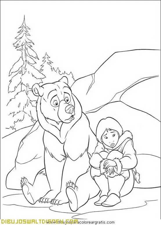 Hermano-oso-con-su-pequeno- ...