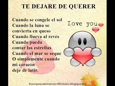 Hermosa frase de Amor para Dedicar - YouTube Hermosa frase de Amor para Dedicar - YouTube