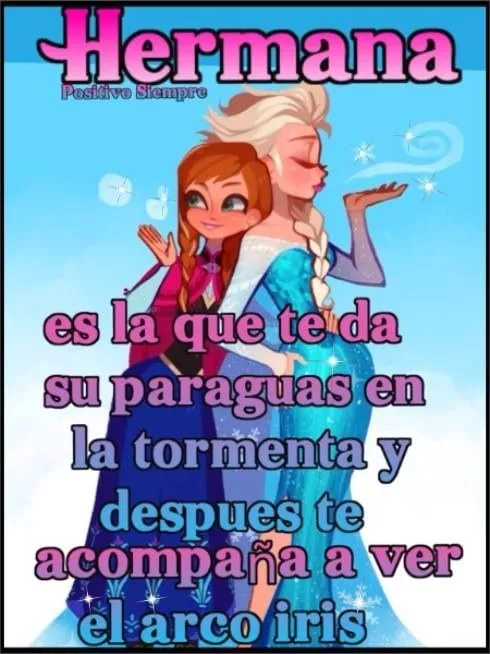 Hermosa frase para dedicar a tu hermana | Sweet Carolina | Pinterest