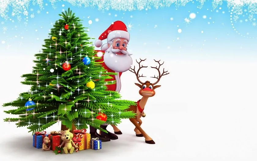 Hermosa galeria de fotos de árboles navideños iluminados - Fotos ...