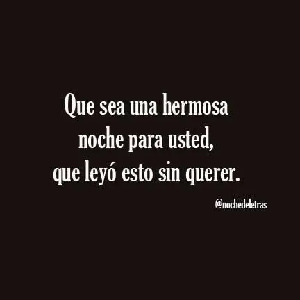 Que sea una hermosa noche para usted - TnRelaciones Que sea una hermosa noche para usted - TnRelaciones