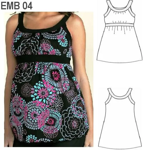 Patrones para blusas modernas gratis - Imagui