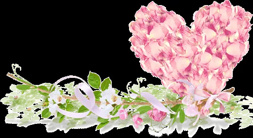 Hermosas imágenes png en color rosa | Arte digital