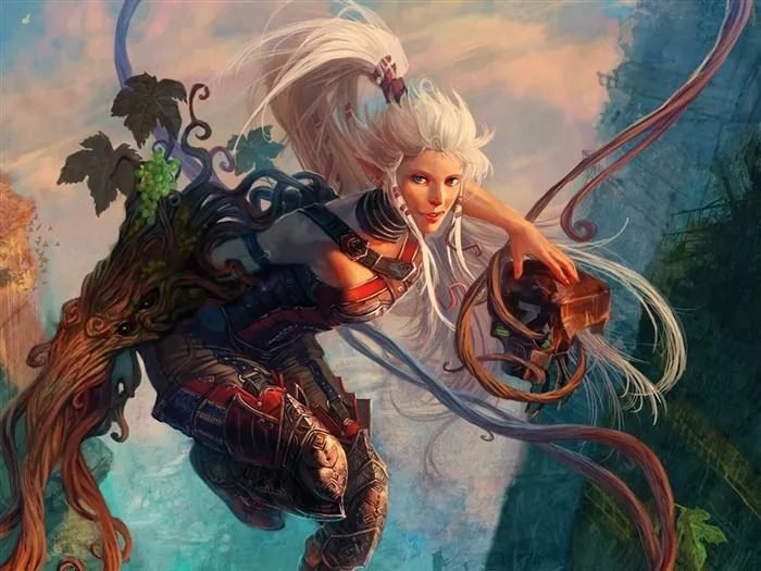 Hermosas mujeres fondos de escritorio de fantasía ilustrador #31 ...