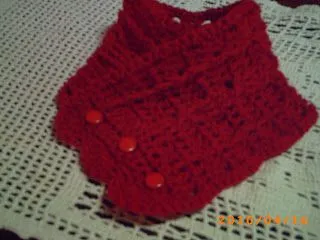 hermoso cuello tejido a crochet en pap en el el blog de hermoso cuello tejido a crochet en pap en el el blog de