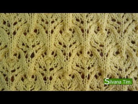 HERMOSO PUNTO CALADO FANTASÍA. TEJIDO CON DOS AGUJAS # 62 - YouTube HERMOSO PUNTO CALADO FANTASÍA. TEJIDO CON DOS AGUJAS # 62 - YouTube