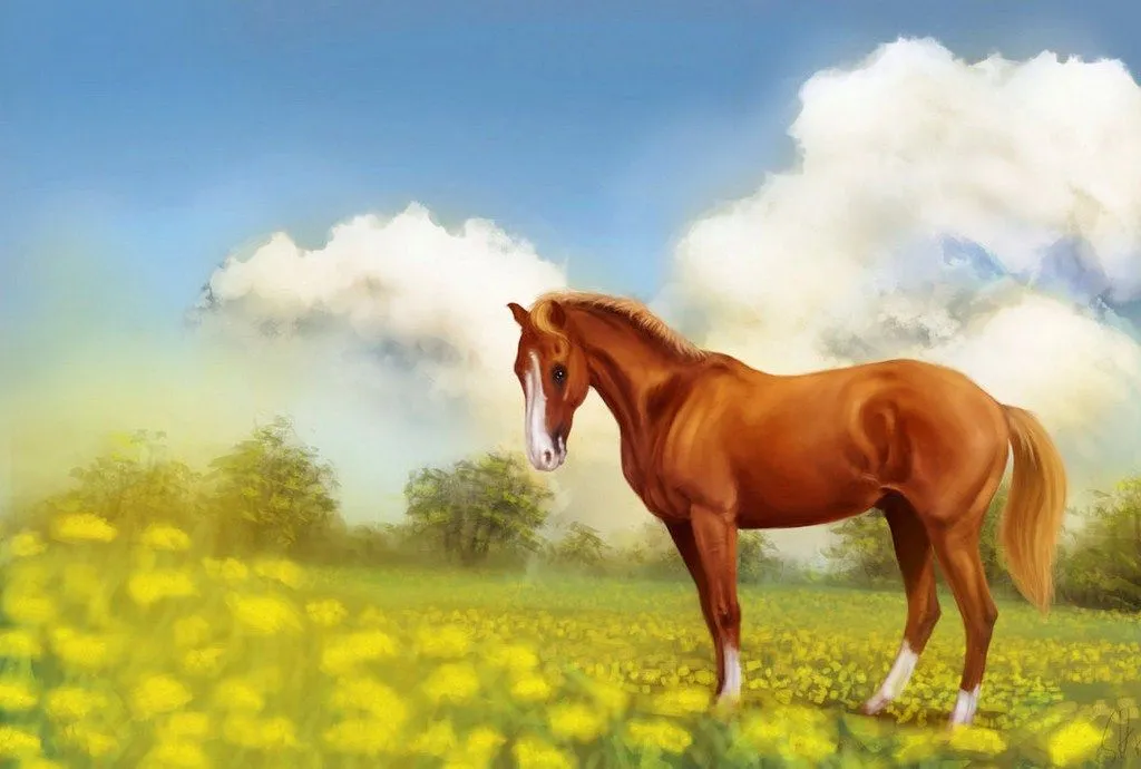 Hermosos Caballos Pintados al Óleo, Arte Realista | Bodegones y ... Hermosos Caballos Pintados al Óleo, Arte Realista | Bodegones y ...
