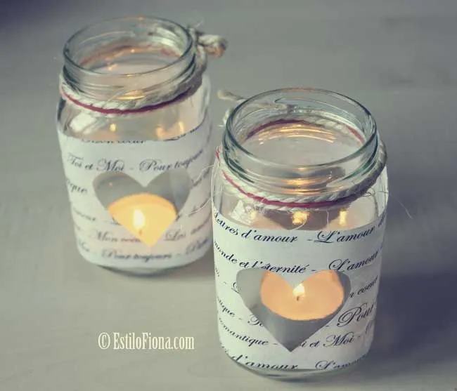 Hermosos Frascos Decorados Con Velas!! | Luces - Velas y Lámparas ... Hermosos Frascos Decorados Con Velas!! | Luces - Velas y Lámparas ...
