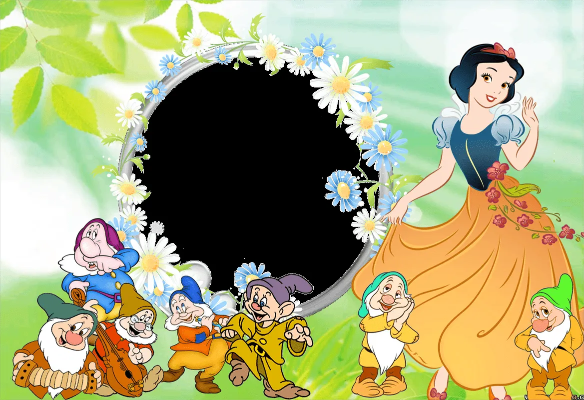 8 Hermosos marcos para fotos de Blanca Nieves. | Marcos Gratis ... 8 Hermosos marcos para fotos de Blanca Nieves. | Marcos Gratis ...