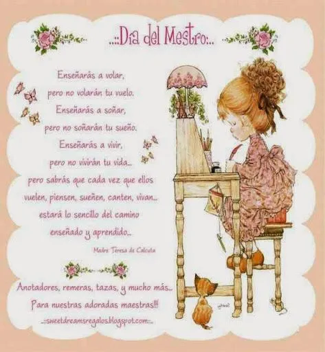 Hermosos mensajes para el dia del maestro ~ PENSAMIENTOS DE AMOR