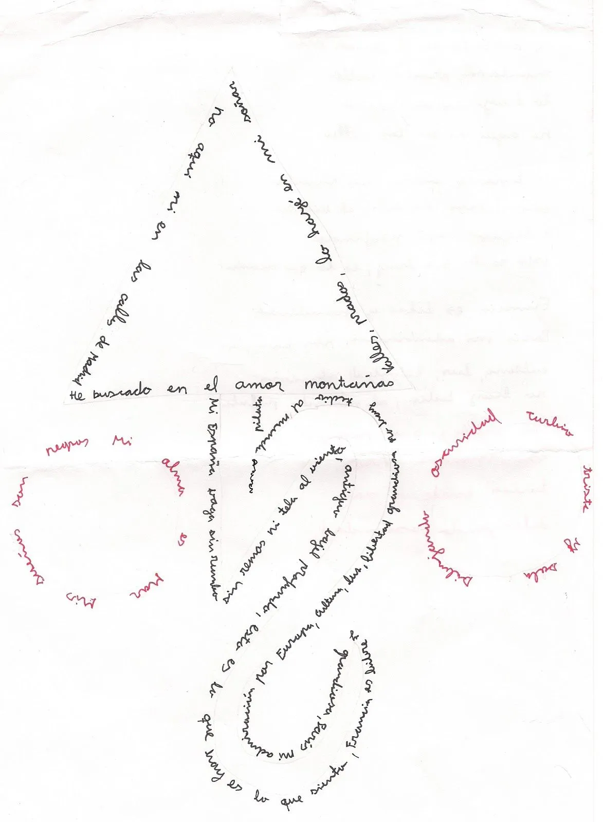 El Héroe de Wilde: LÁGRIMAS DE POESÍA: CALIGRAMAS