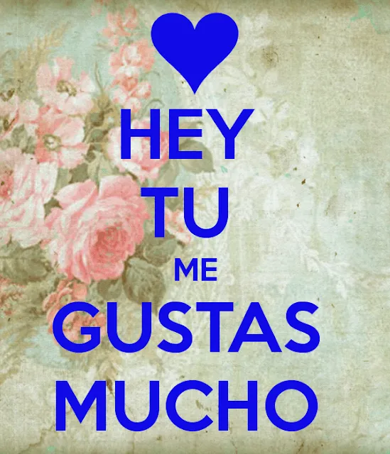 Hey tu me gustas mucho | Imágenes y Postales de Amor