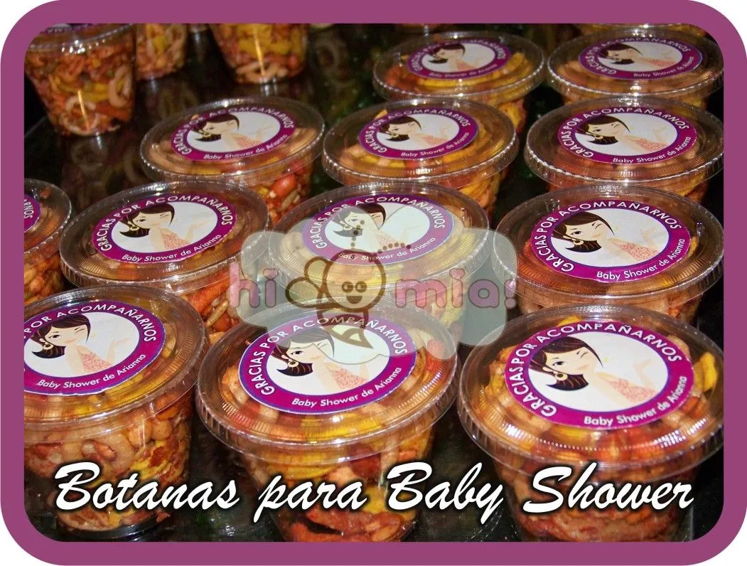 Hi Mia!: Pack completo para Baby Shower